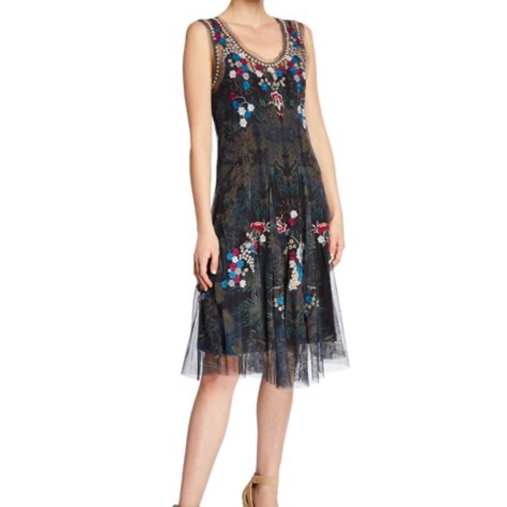 Johnny Was  Dress Large Gorgeous with tags!